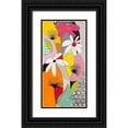 thumbnail image 1 of Brand, Valerie 18x32 Black Ornate Wood Framed with Double Matting Museum Art Print Titled - Le jardin de Valerie, 1 of 4