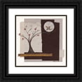 thumbnail image 1 of Brand, Valerie 26x26 Black Ornate Wood Framed with Double Matting Museum Art Print Titled - L arbre IV, 1 of 4