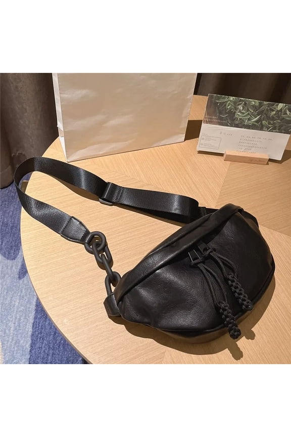 Brand design Women Chest Bag leather ladies Shoulder Bags For ladies 2024 New Belt Bag female Waist Pack fanny packs phone Walle