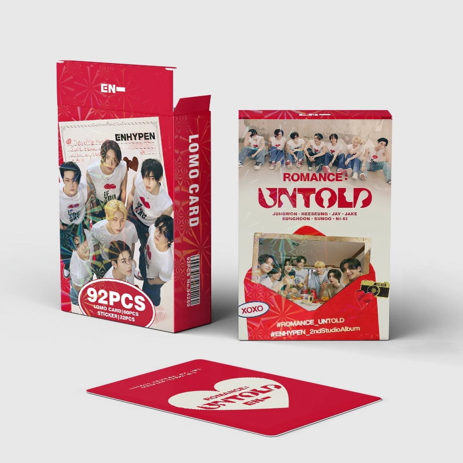 Brand name kaizukichin 92PCS ENHYPEN new album greeting