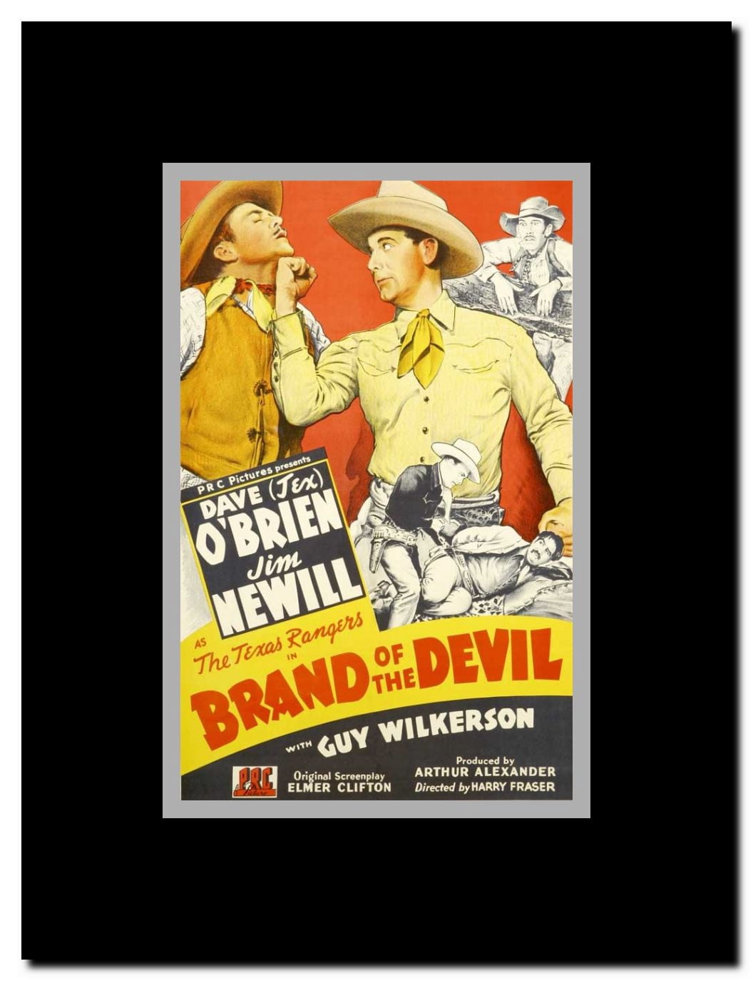 Brand of the Devil Framed Movie Poster