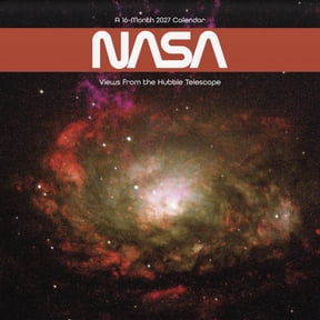 {BrandName} 2027 NASA - Views from the Hubble Telescope Wall Calendar