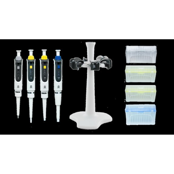 BrandTech TFPS4B30 Transferpette S Promotional Bundle 3 (D-10, D-20, D-200, D-1000, Carousel)