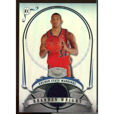 Brandan Wright JSY/199 Card 2007-08 Bowman Sterling Refractors #BWR2
