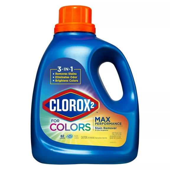 Branded Clorox 2 MaxPerformance, Laundry Stain Remover & Color Booster, 112.75 Ounces Pack of 1