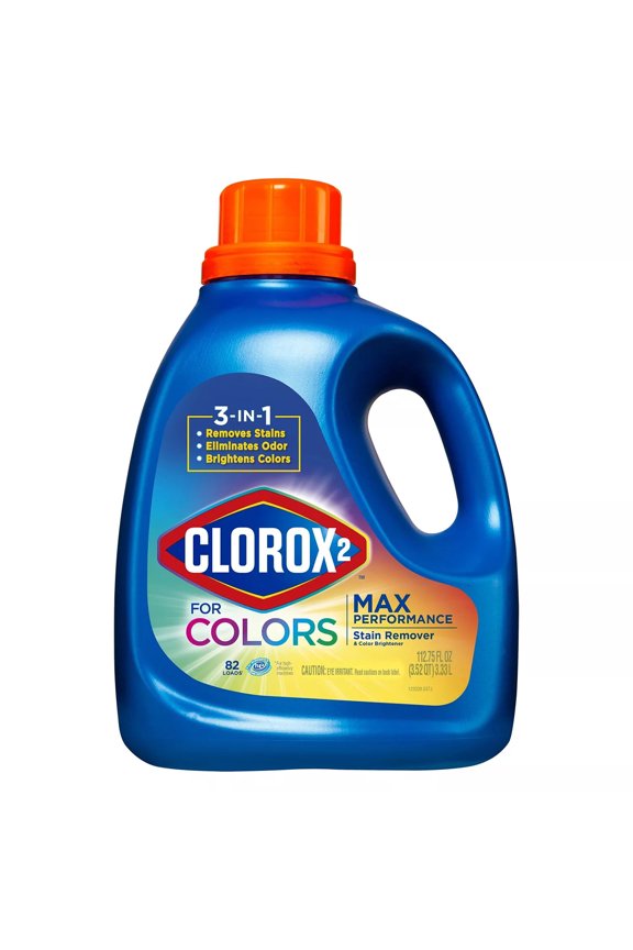 Branded Clorox 2 MaxPerformance, Laundry Stain Remover & Color Booster, 112.75 Ounces Pack of 1