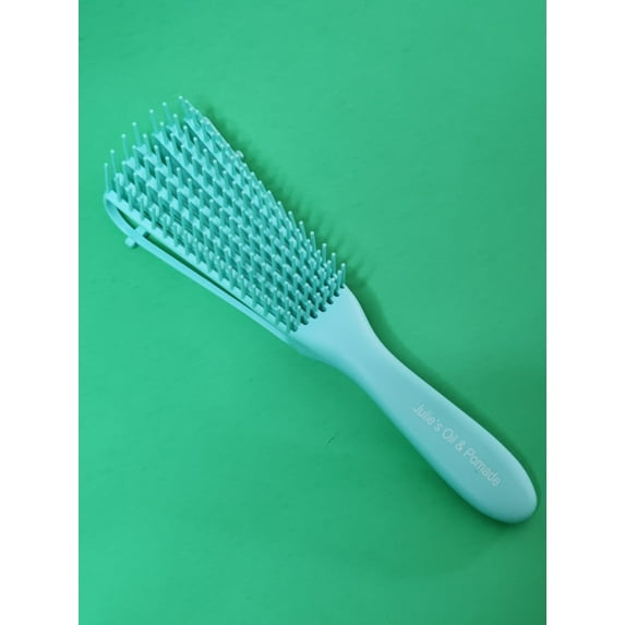 Branded Detangle Brush Green