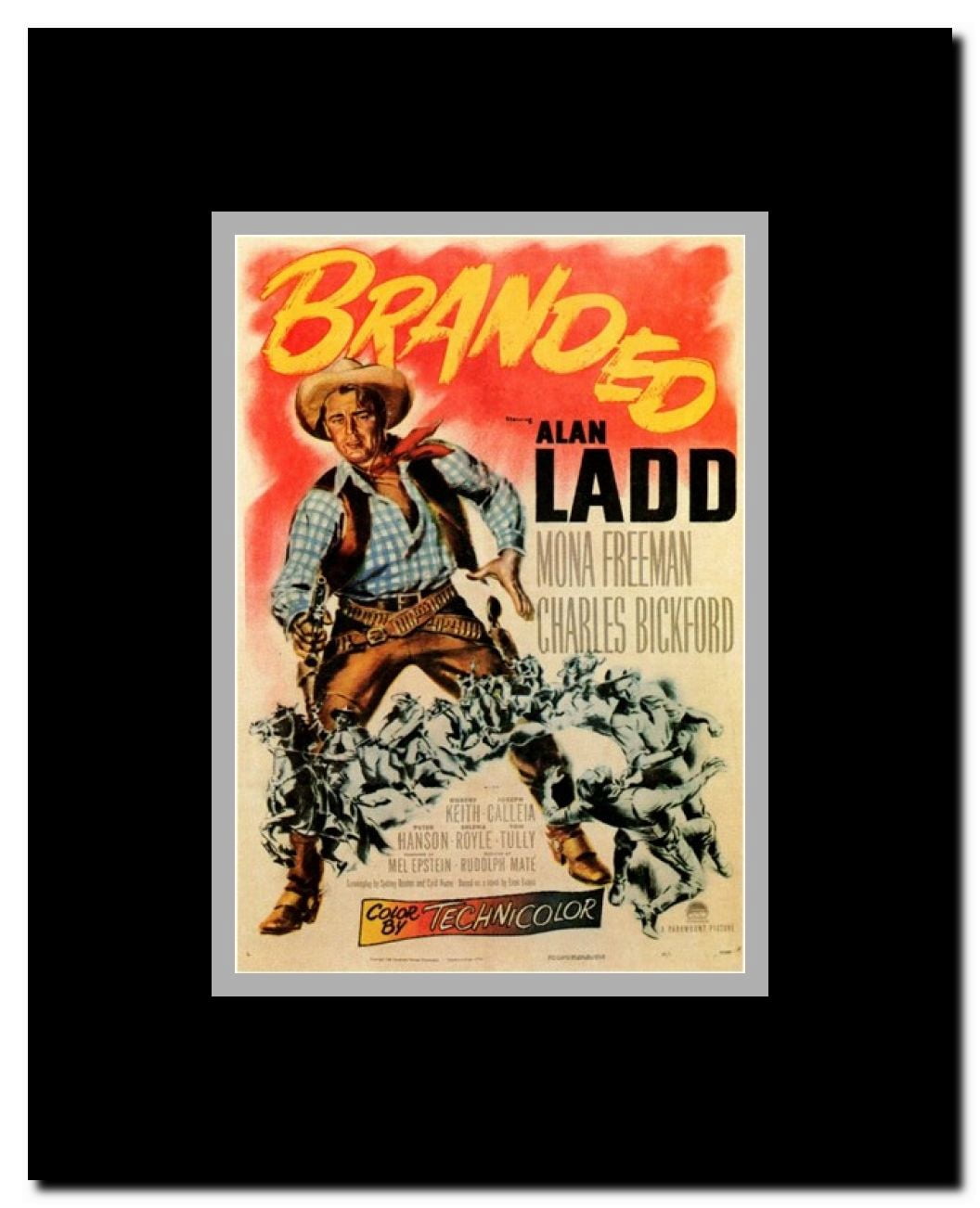 Branded Framed Movie Poster