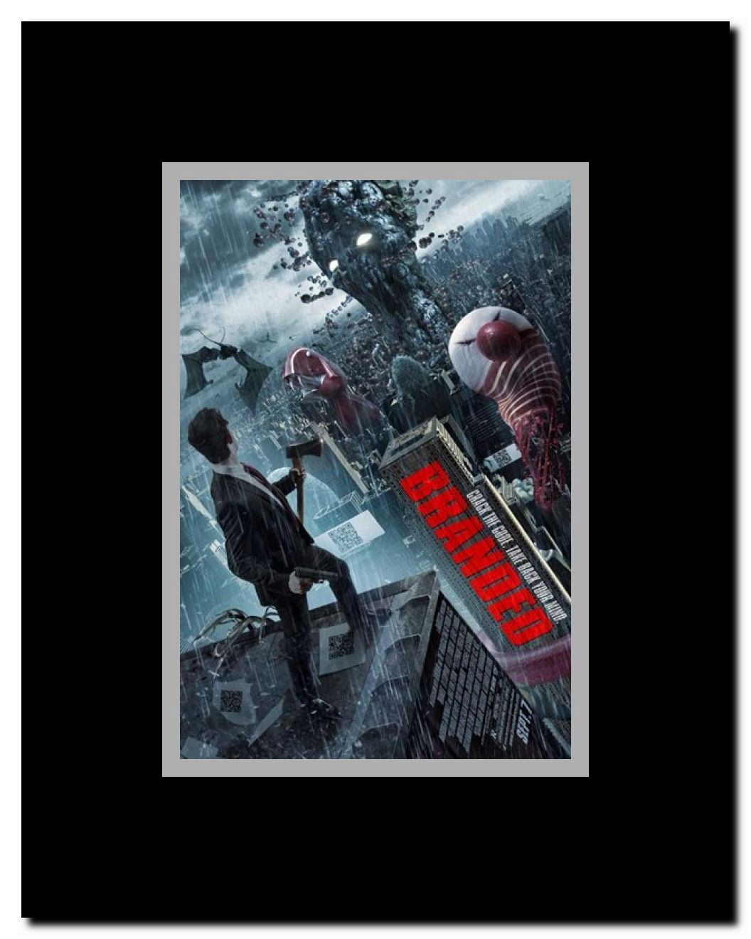 Branded Framed Movie Poster