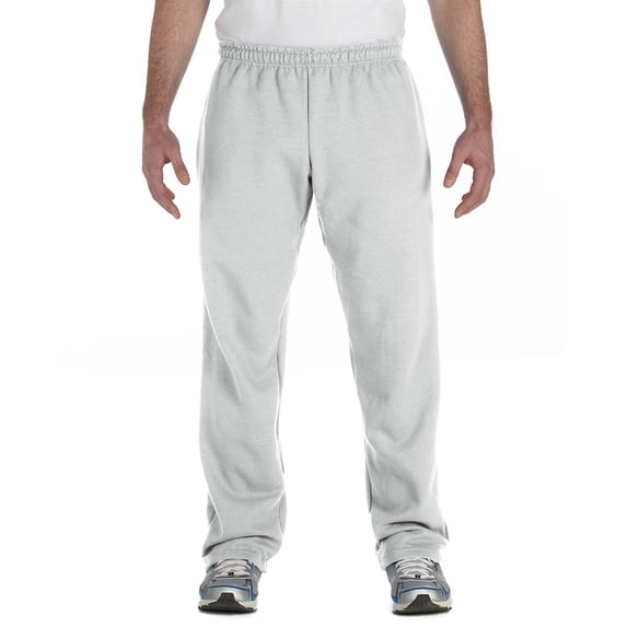 Branded Gildan Adult Heavy Blend 8 oz 50 50 Open Bottom Sweatpants ASH S Instant Saving 5 more on min 2