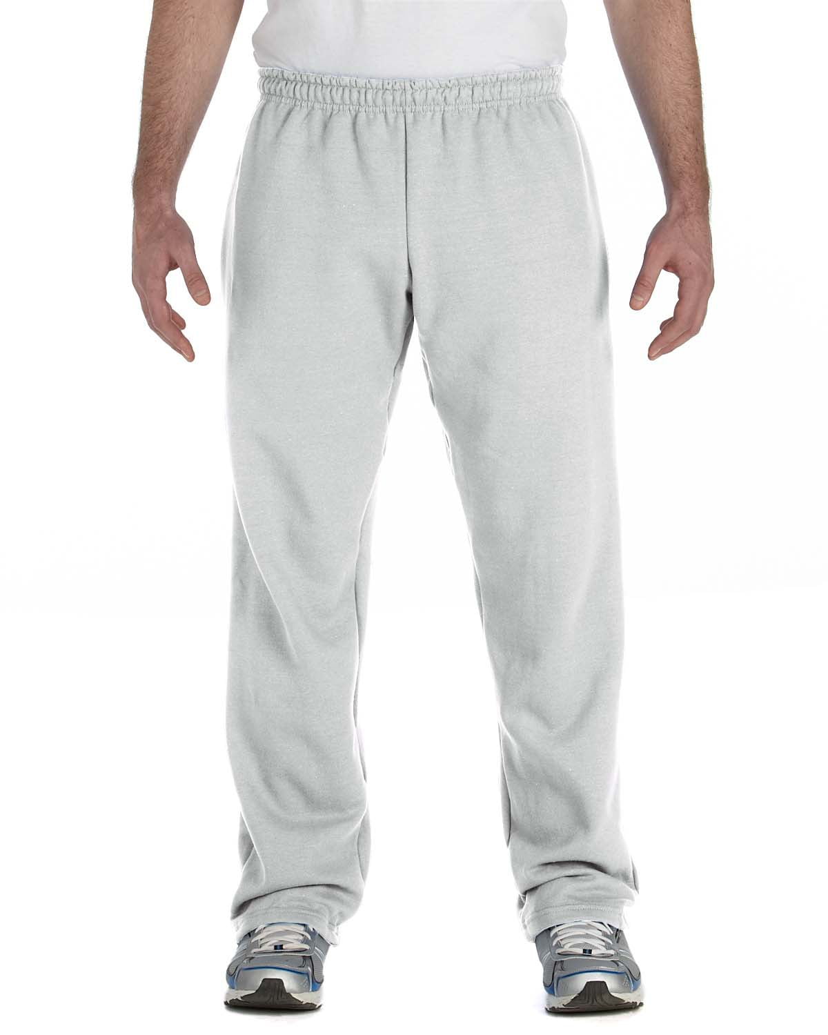 Branded Gildan Adult Heavy Blend 8 oz 50 50 Open Bottom Sweatpants ASH XL Instant Saving 5 more on min 2 Walmart