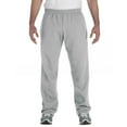 thumbnail image 1 of Branded Gildan Adult Heavy Blend 8 oz 50 50 Open Bottom Sweatpants SPORT GREY M Instant Saving 5 more on min 2, 1 of 2