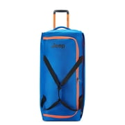 Branded JS009D 31" Large Checked Rolling Wheeled Duffel