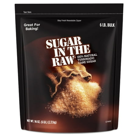 Branded Sugar in the Raw Natural Cane Turbinado Sugar (96 oz.)