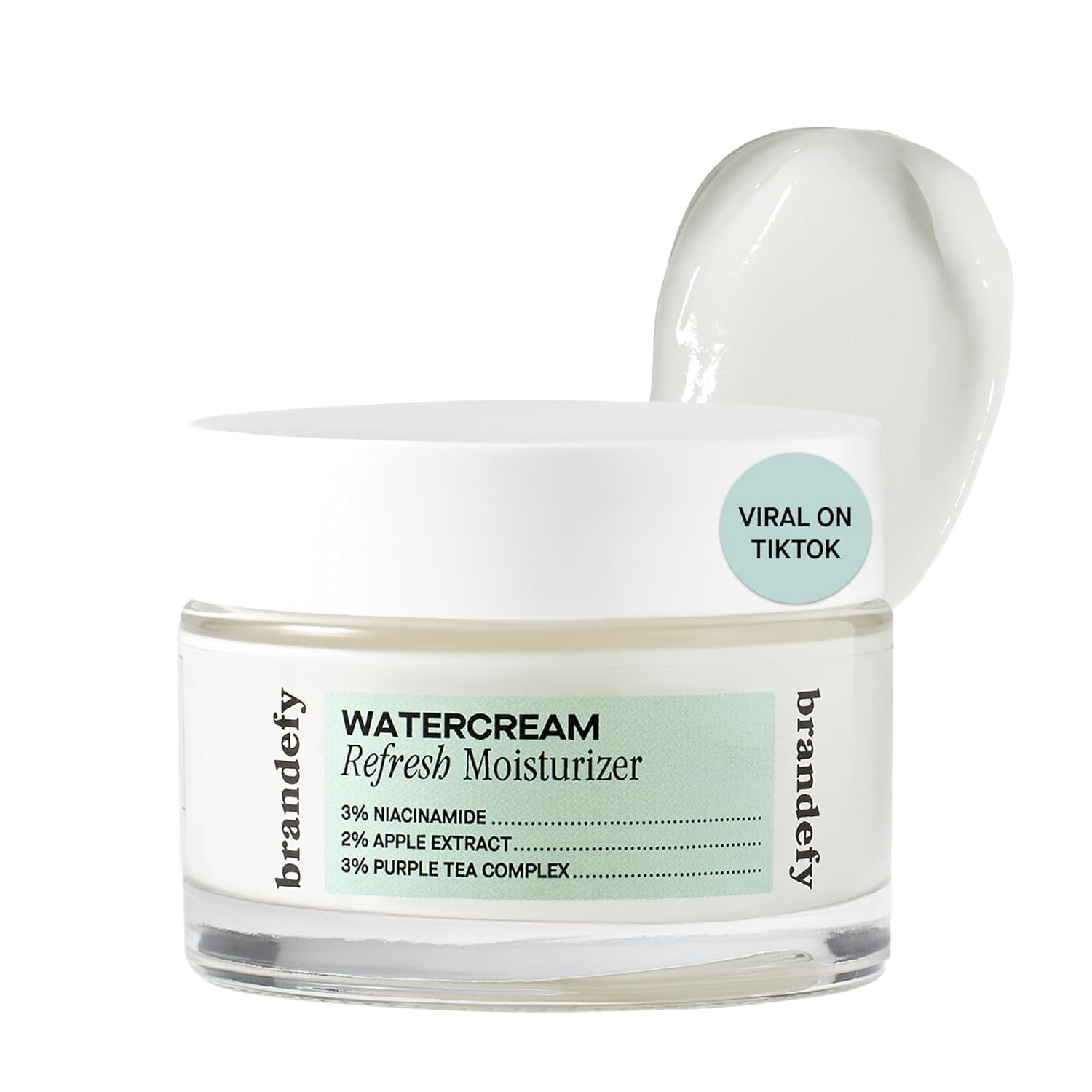Brandefy Water Cream Refresh Moisturizer Cream, 1.6 fl oz