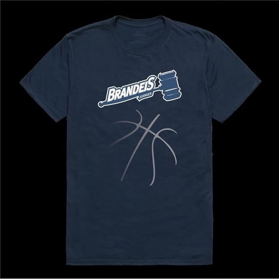 Brandeis University Judges College Basketball T-Shirt, Navy - 2XL
