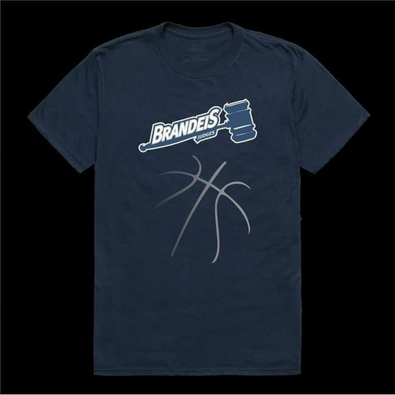 Brandeis University Judges College Basketball T-Shirt, Navy - Large