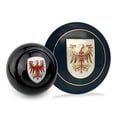 thumbnail image 1 of Brandenburg 2 Piece Kit - Horn Button & Black 7 mm Shift Knob Bus Beetle Ghia Cox, 1 of 1