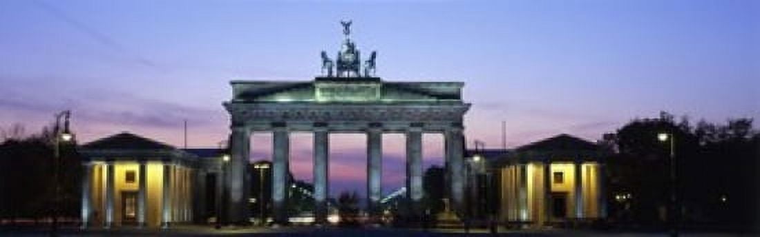 Brandenburg Gate Berlin Germany Canvas Art - Panoramic Images (18 x 6)