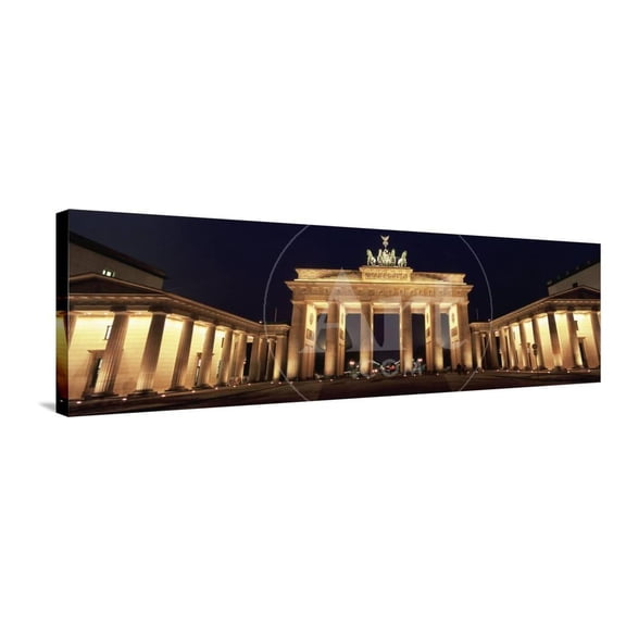 Brandenburg Gate, Berlin, Germany, Scenic Stretched Canvas Wall Art  Sold by ArtCom