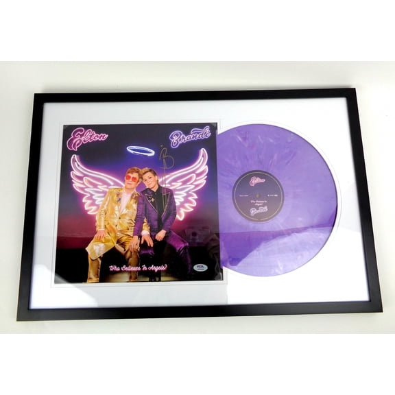 Brandi Carlile Signed Autograph Who Believes In Angels Vinyl Record Album Framed PSA/DNA COA