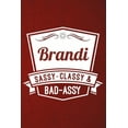 thumbnail image 1 of Brandi: Sassy Classy & Bad-Assy Personalized Notebook and Journal, 1 of 1