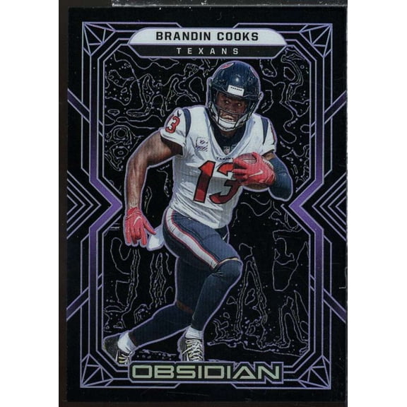 Brandin Cooks Card 2022 Panini Obsidian Electric Etch Contra #40