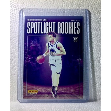 Brandin Podziemski 2023-24 Panini #19 NBA Spotlight Rookies Card Warriors 1/209