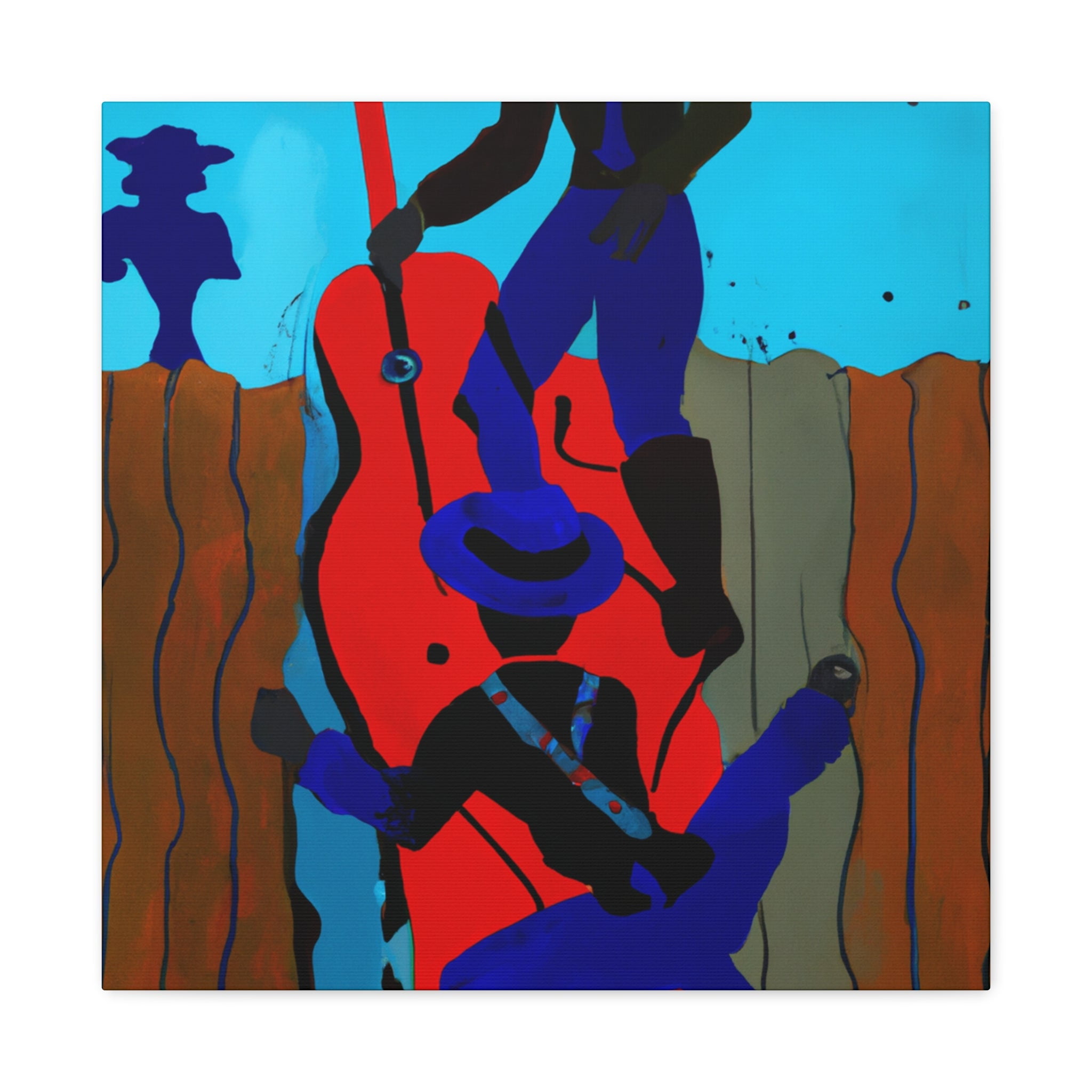 "Branding Iron Remembrance" Canvas