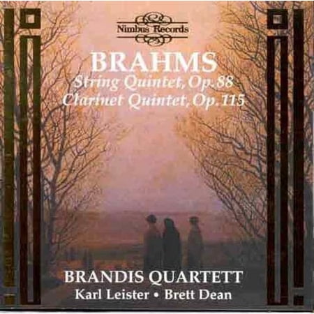 Brandis Quartet - String Quintet Op 88 / Clarinet Quintet Op 115 - Music & Performance - CD