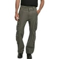 thumbnail image 1 of BRANDIT INDIVIDUAL WEAR Adult Male Pure Vintage Cargo Pants, Olive, Size: S (1003-15001-S), 1 of 7