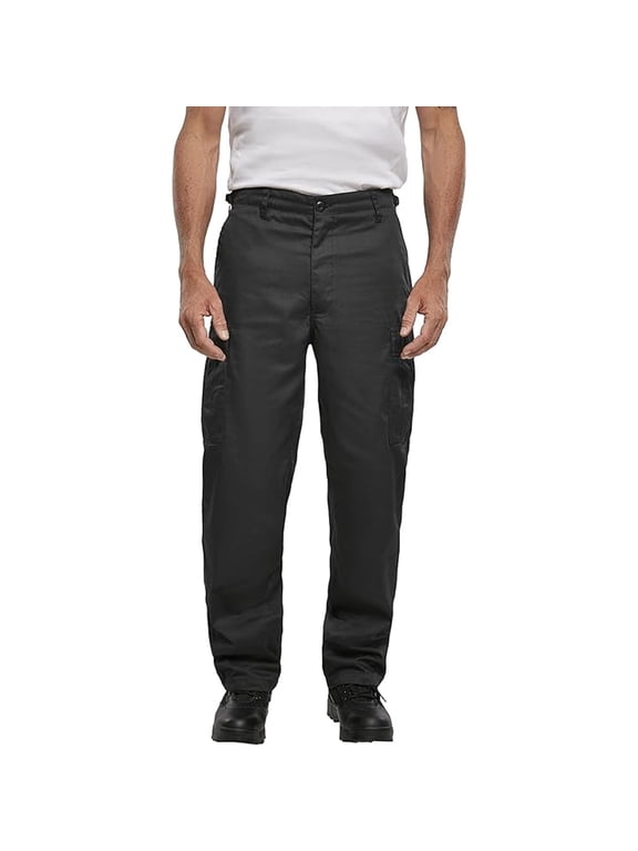 Adult Male BDU Ranger Pants, Color: Black, Size: M (1006-11002-M)