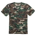 thumbnail image 1 of BRANDIT INDIVIDUAL WEAR Adult Male Essential T-Shirt, Color: Woodland, Size: XXL (4200-15010-XXL), 1 of 4
