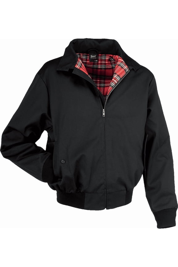 Harrington Jacket - Black, Casual Classic Jacket (S)