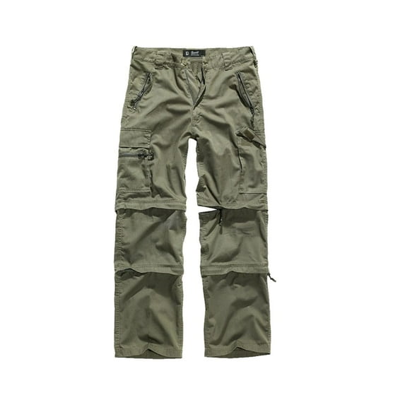 BRANDIT INDIVIDUAL WEAR Adult Male Hiking Outdoor Pants, Color: Olive, Size: XL (1011-15001-XL)