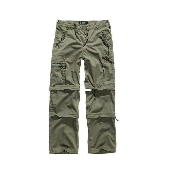 BRANDIT INDIVIDUAL WEAR Adult Male Hiking Outdoor Pants, Color: Olive, Size: XXL (1011-15001-XXL)
