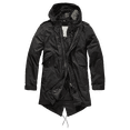 thumbnail image 1 of Brandit M51 Parka - Black, Outdoor Full Length Parka with Removable Quilted Lined Coat (S), 1 of 10