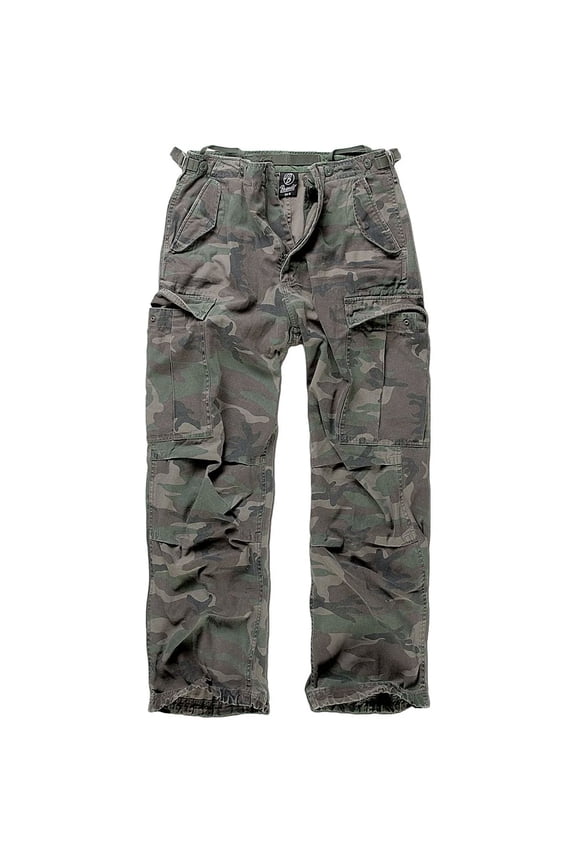 Adult Male M65 Cargo Pants, Color: Woodland, Size: S (1001-15010-S)