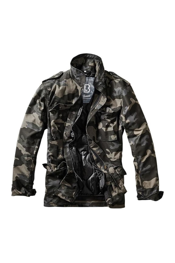 Adult Male M65 Classic Field Jacket, Color: Dark Camo, Size: XXL