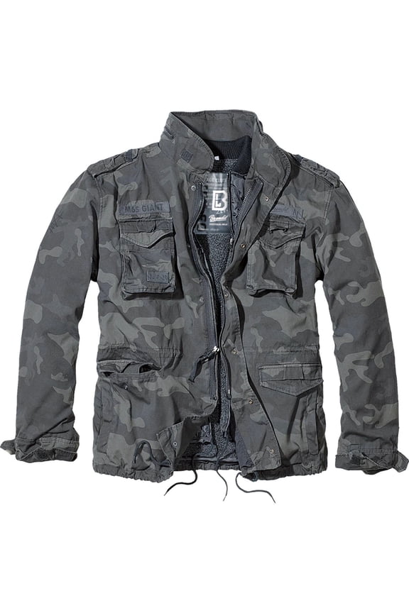 Adult Male M65 Premium Field Jacket, Color: Dark Camo, Size: XXL