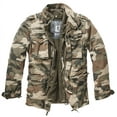 thumbnail image 1 of Brandit M65 Premium Field Jacket - Light Woodland Camouflage, Outdoors Military Jacket (XL), 1 of 6