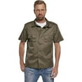 thumbnail image 1 of BRANDIT INDIVIDUAL WEAR Adult Male Worker Short Sleeve Shirt, Color: Olive, Size: XXL, 1 of 7