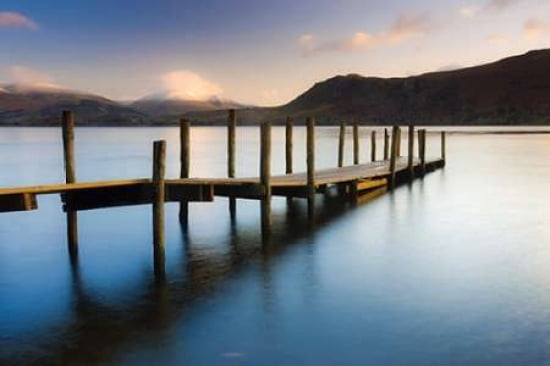 Brandlehow Bay Jetty Canvas Art - Danita Delimont (12 x 18)