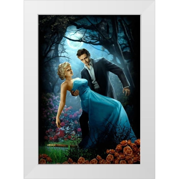 Brando, JJ 11x14 White Modern Wood Framed Museum Art Print Titled - Twilight