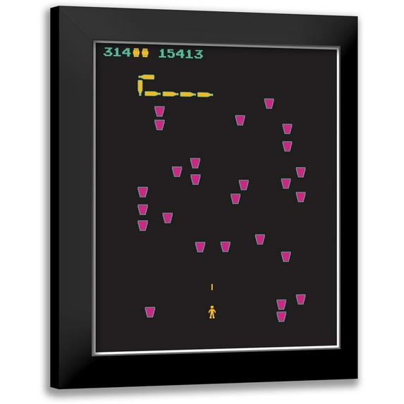 Brando, JJ 15x18 Black Modern Framed Museum Art Print Titled - Beer Snake