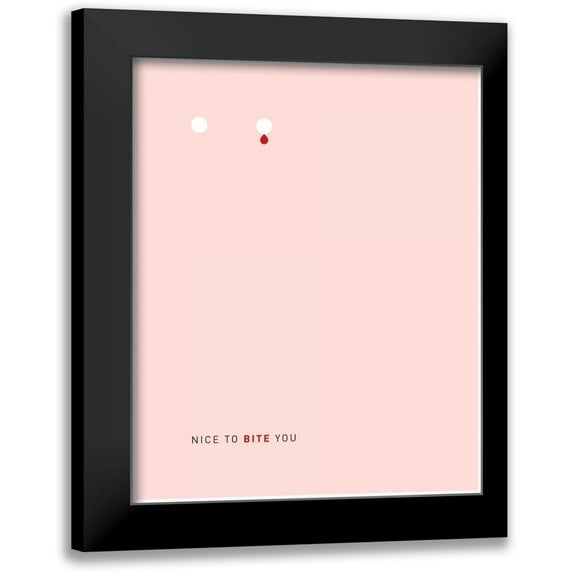 Brando, JJ 15x18 Black Modern Framed Museum Art Print Titled - Bite You