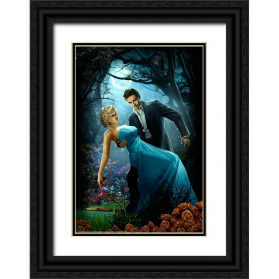 Brando, JJ 18x24 Black Ornate Wood Framed with Double Matting Museum Art Print Titled - Twilight