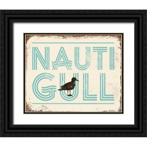 Brando, JJ 32x26 Black Ornate Wood Framed with Double Matting Museum Art Print Titled - Nautigull