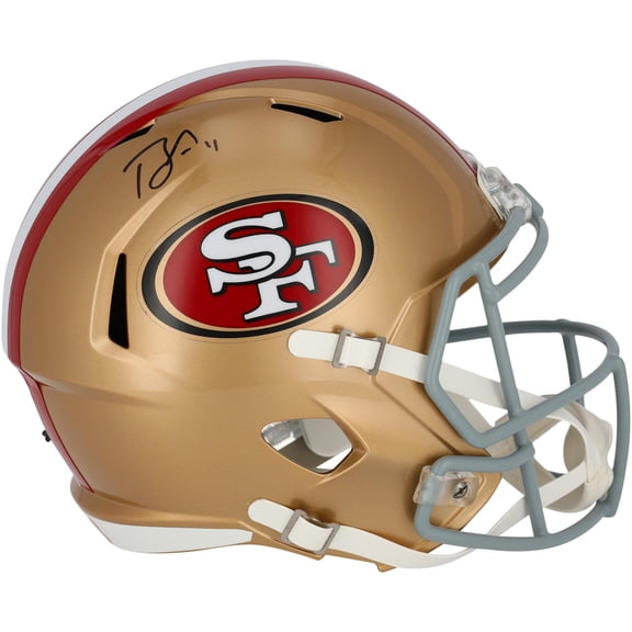Brandon Aiyuk San Francisco 49ers Autographed Speed Replica Helmet - Fanatics Authentic Certified