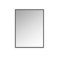 thumbnail image 1 of Brandon Black 24x32 Framed Rectangular Mirror, 1 of 3